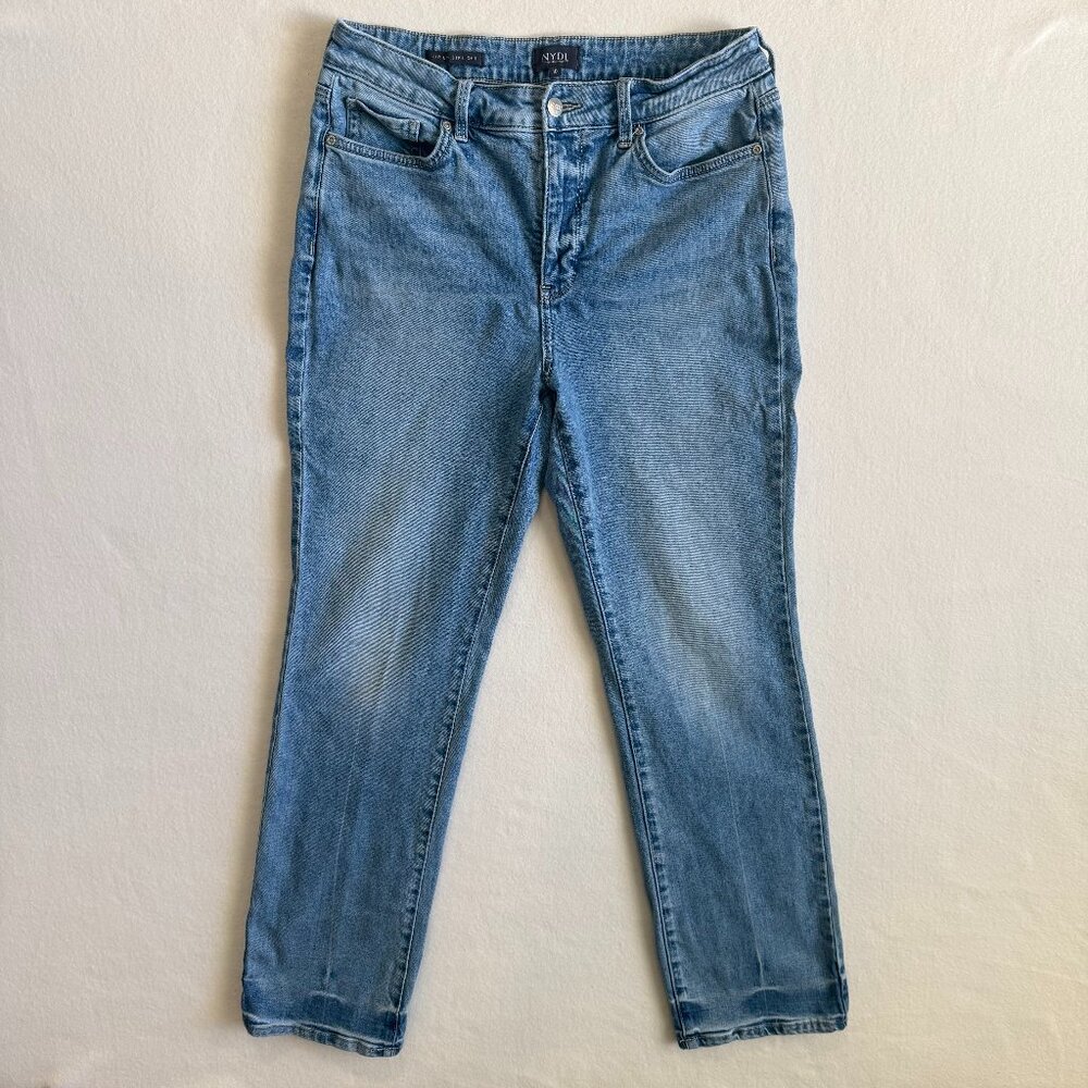 NYDJ Not Your Daughters Jeans Marilyn Straight Women's Size 10 Reg Straight Leg